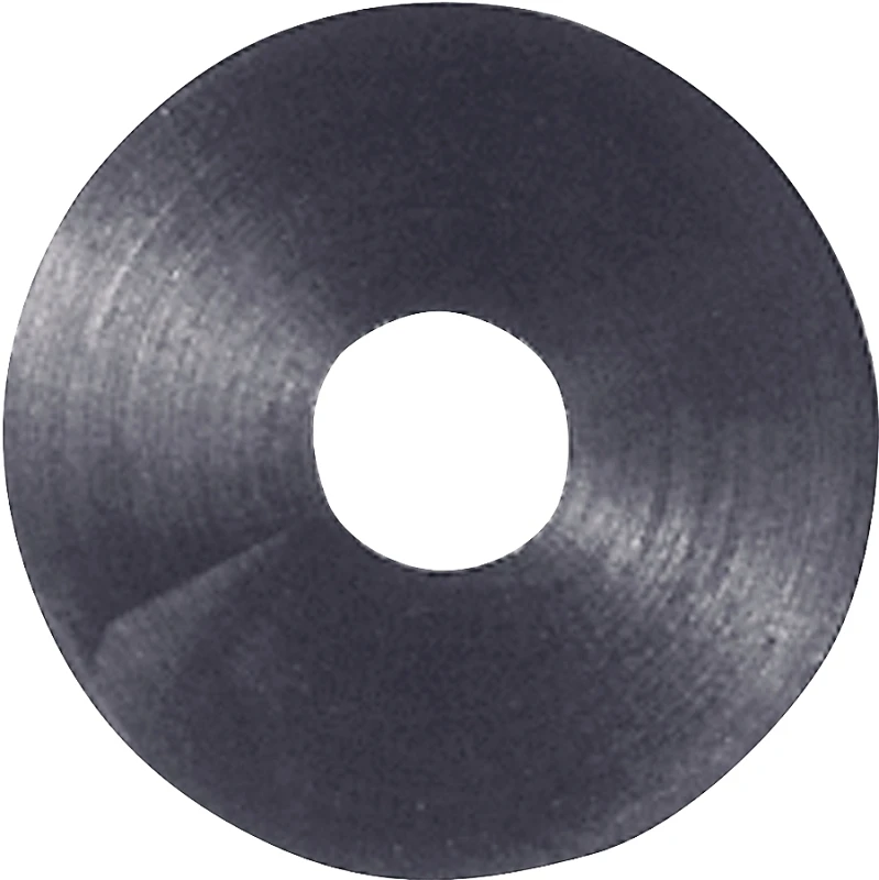 88575 21/32 In. Black Flat Faucet Washer, 3/8 In. Id, 10 Pk, Rubber