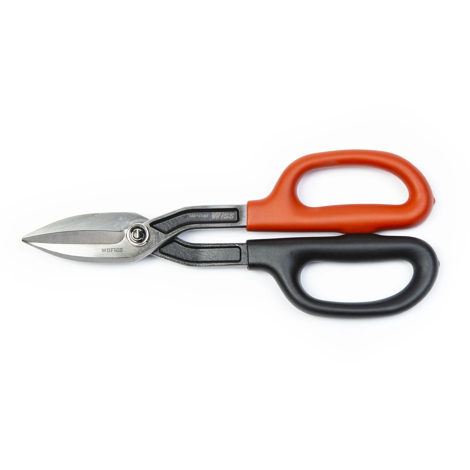Tinner Snips, Straight Pattern, 9.75-In.