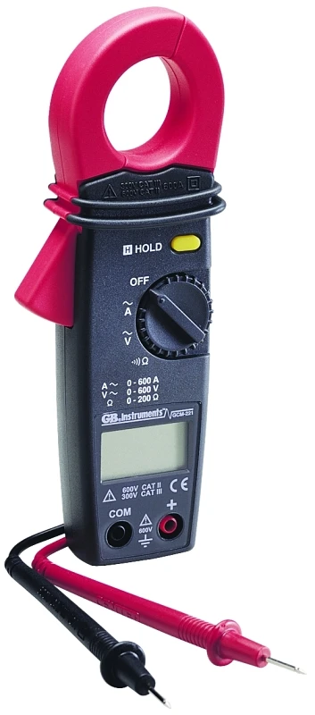 600V Digital Clamp On Electrical Multimeter