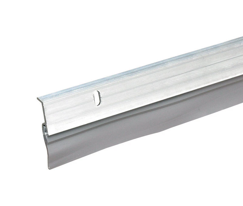 Frost King A59/36H Door Sweep, 36 in L, 1-5/8 in W, Aluminum Flange, Vinyl Insert