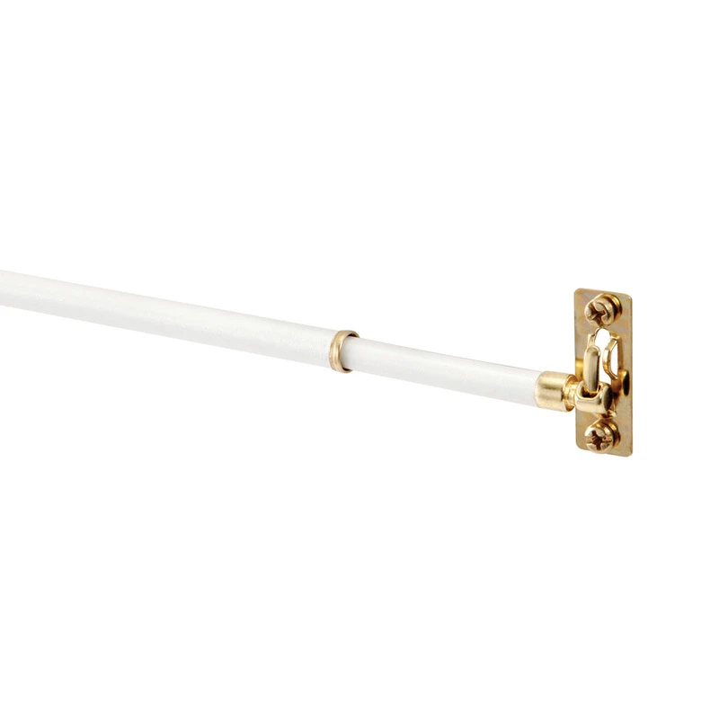 Swivel End Sash Rod, White, 5/16 x 21 to 38 In.