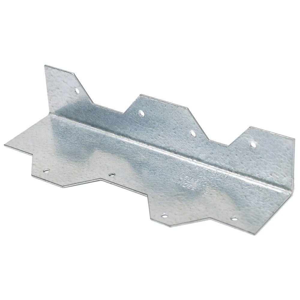L Angle Connector, 16 Gauge Steel, 7 In.