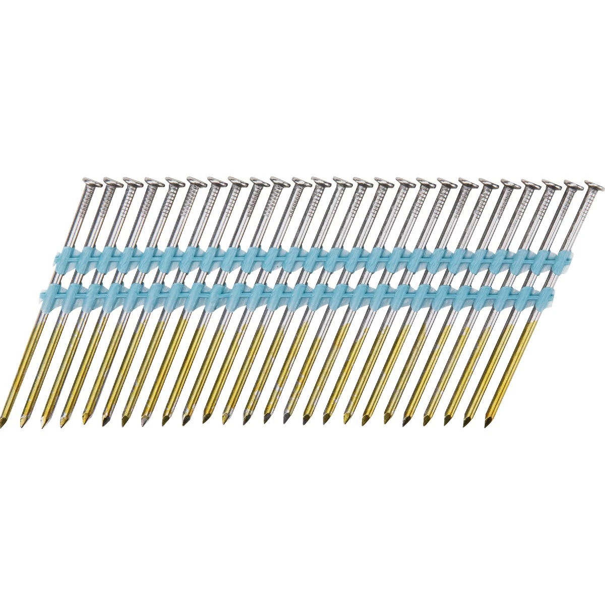 Grip-Rite 21 deg. 10-1/4 Ga. Smooth Shank Angled Strip Framing Nails 3-1/4 in. L x 0.13 in. Dia.