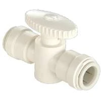 Watts 3539-10/P-650 Stop Valve, 1/2 in Connection, 250 psi Pressure, Plastic Body