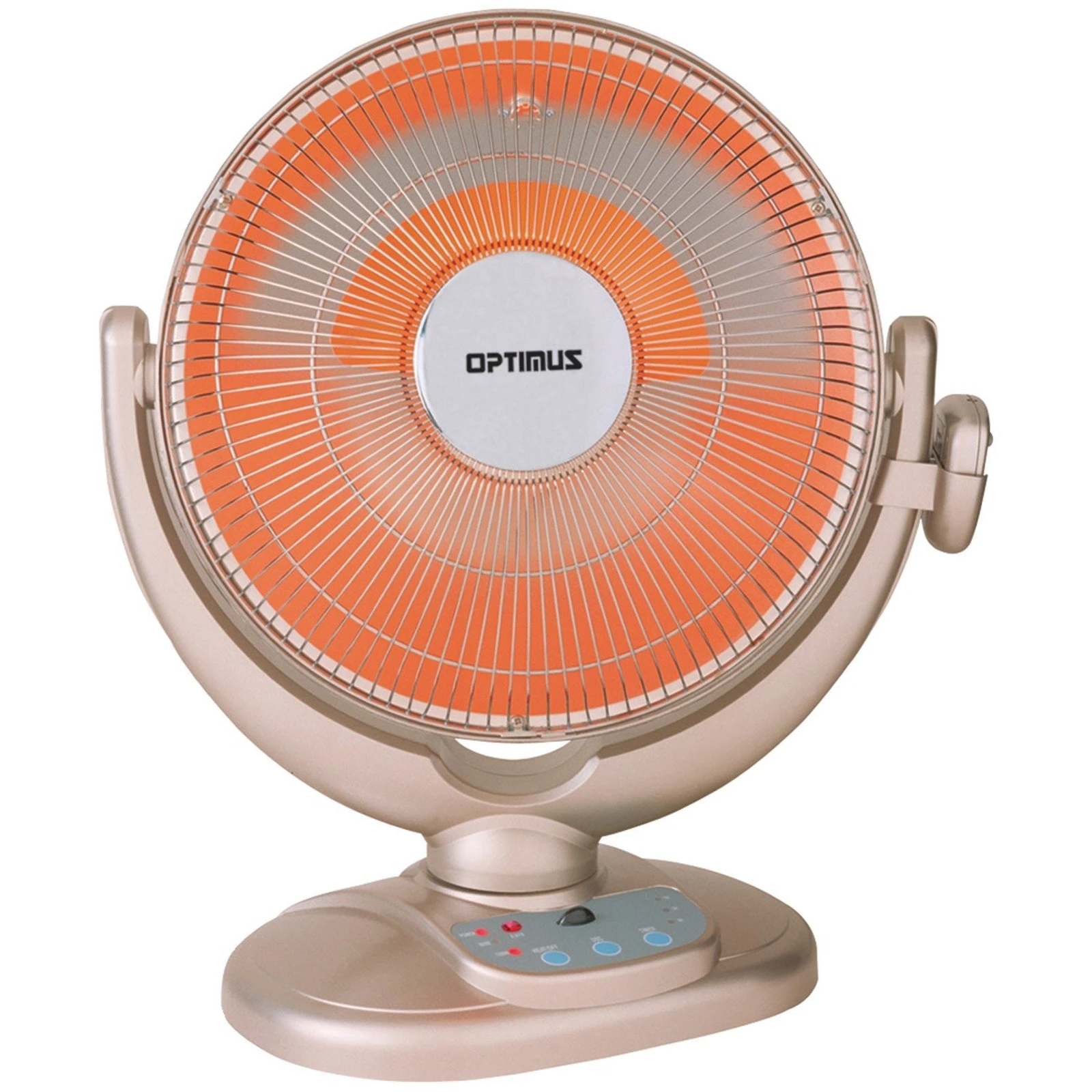 800w 120v Parabolic Electric Space Heater With Timer And Safety Features