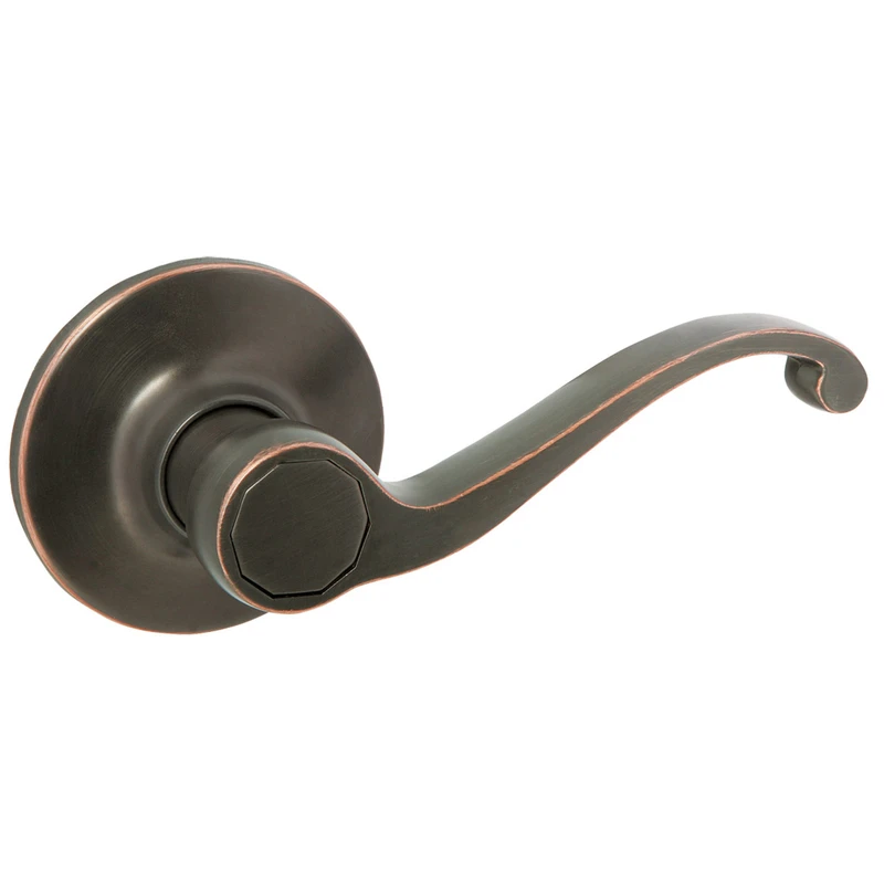 791657 Scroll Dummy Door Lever, Reversible Left Or Right Handed, Oil Rubbed Bronze