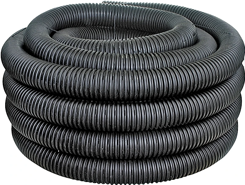 4 In. X 100 Ft. Corrugated Perforated Drainage Pipe