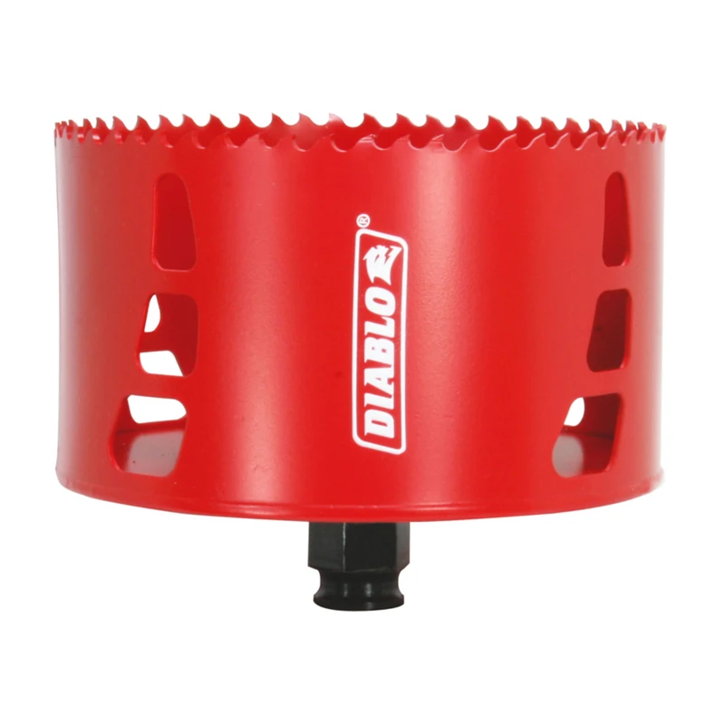 Diablo DHS4500 Bi-Metal Hole Saw, 4-1/2 x 2-3/8-In., 3/8-In. Arbor