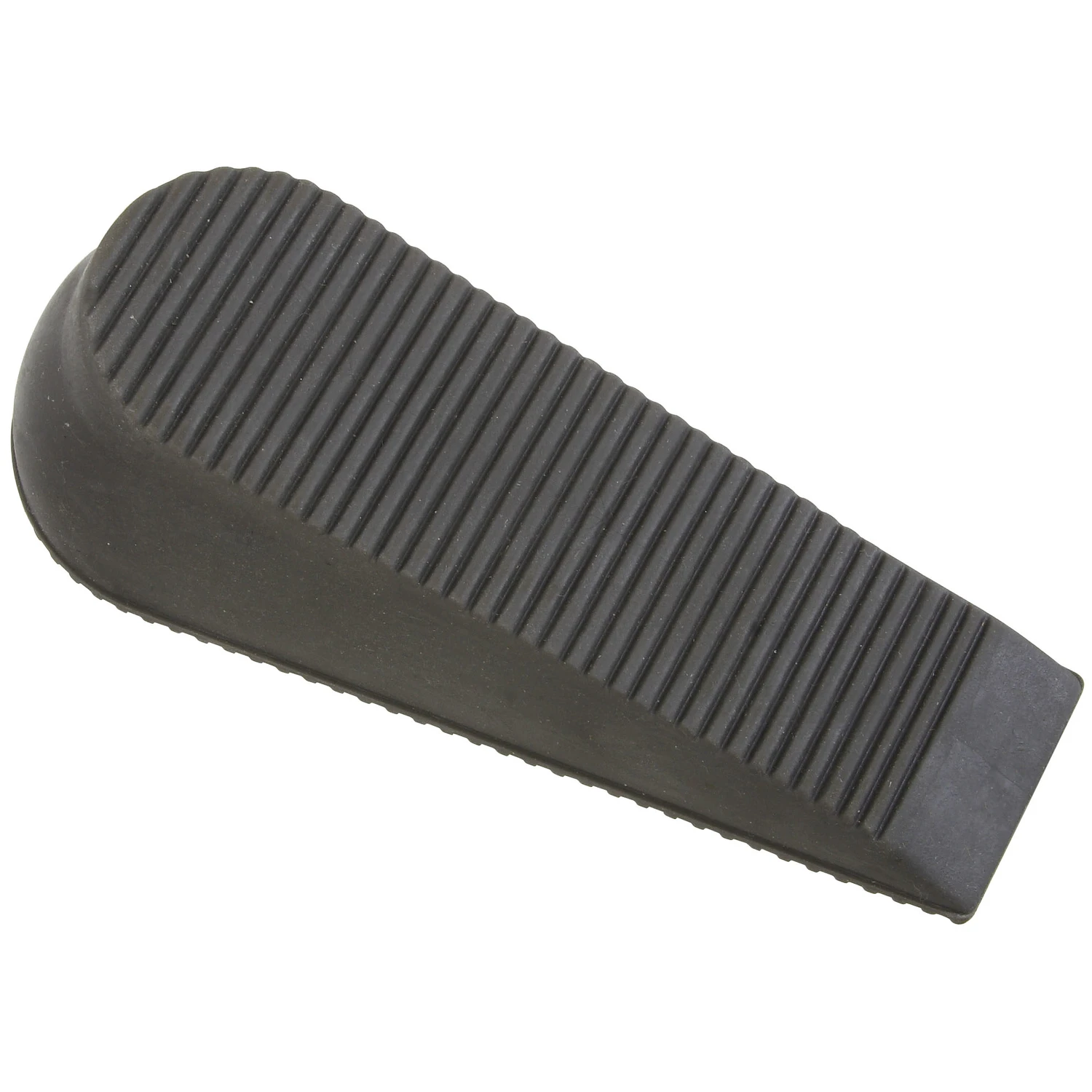 Doorstop, Floor, Wedge, Gray, 6 In.
