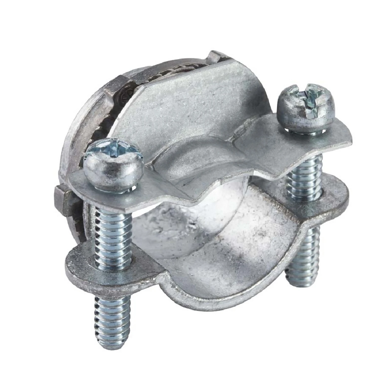 100-Pack 3/8-Inch Twin Screw Clamp Connectors