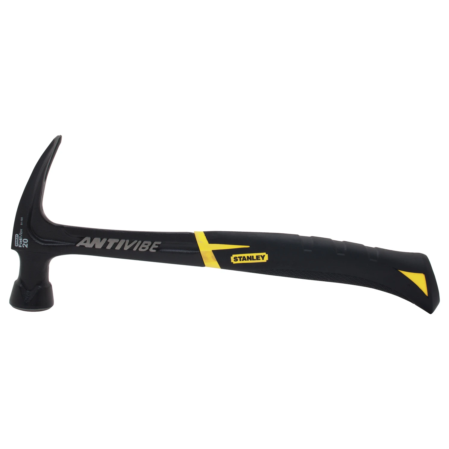Anti-vibe 20 Oz. Smooth-face Rip Claw Hammer With Steel Handle