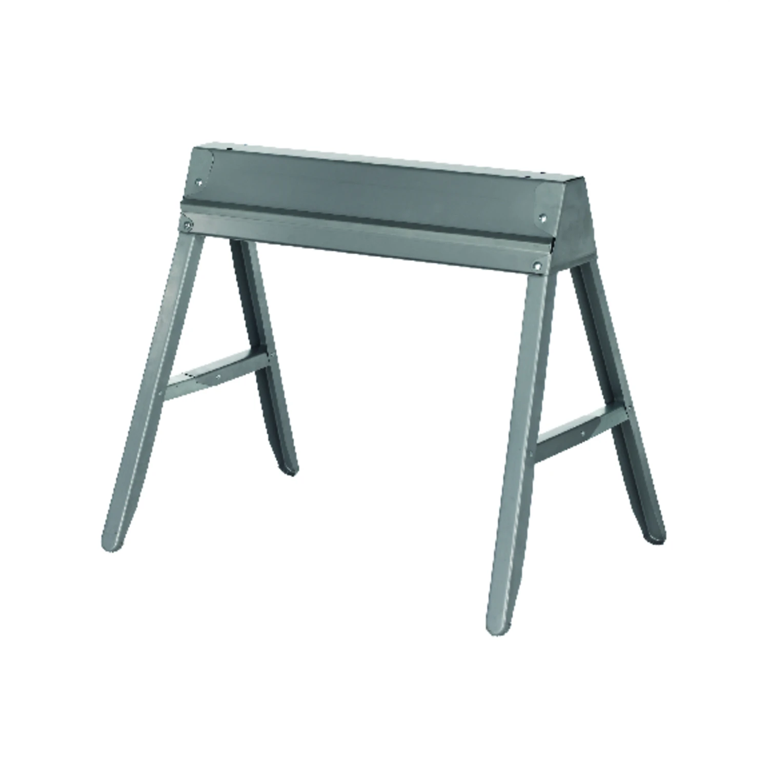 Folding Sawhorse, Galvanized Steel, 32.5 x 29.25-In.