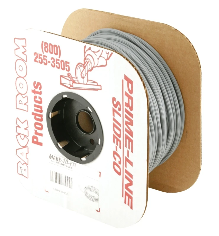 Screen Spline, Gray Vinyl, .185, 3/16 In. x 500 Ft.