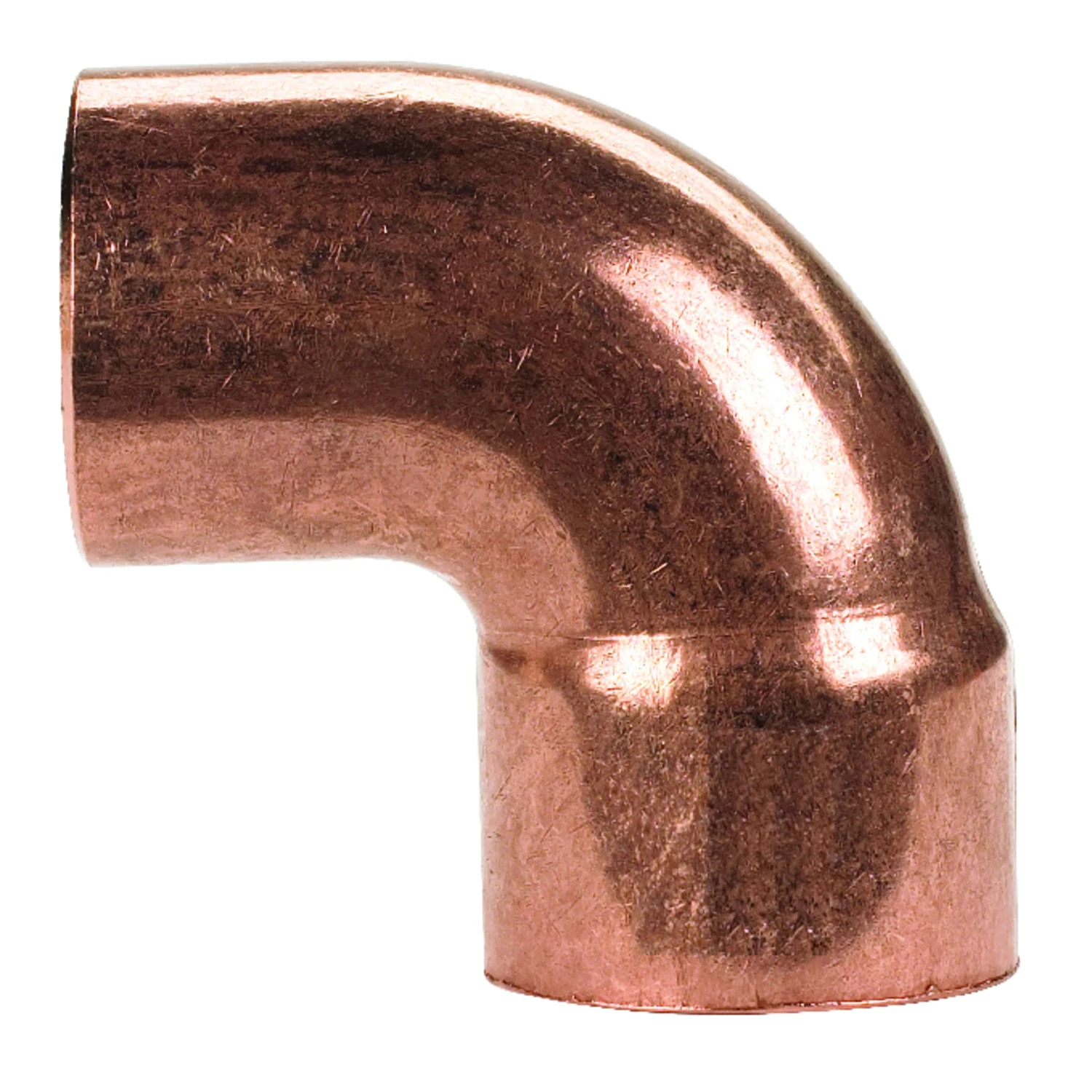 Copper Pipe Elbow, 90 Degrees, 1 In. FTGxC