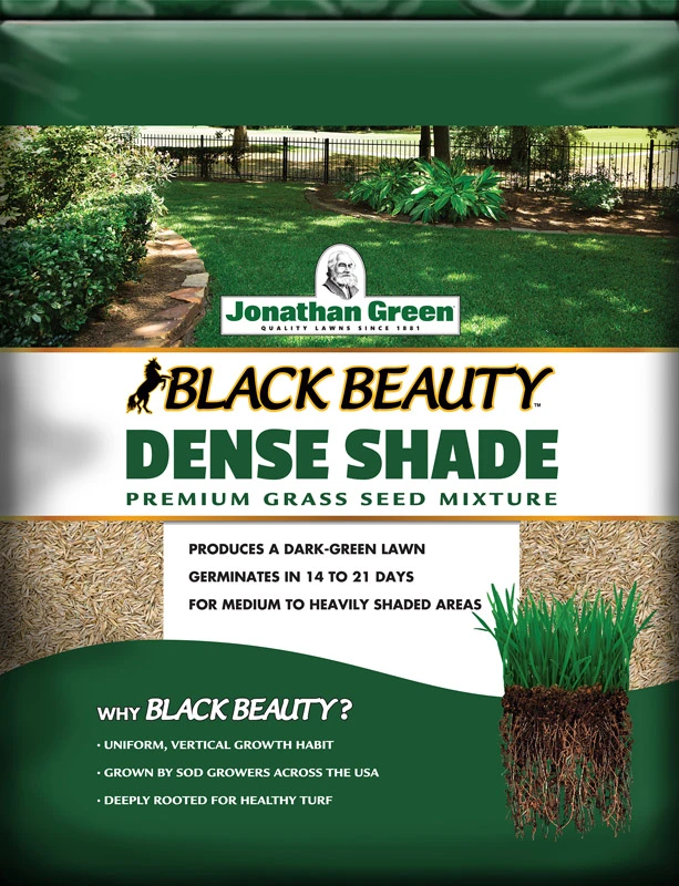 Black Beauty Dense Shade Grass Seed Mixture, 3 Lbs.