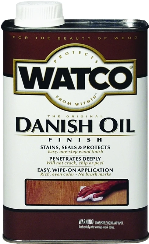 Danish Oil Wood Finish, Natural, 1-Pt.