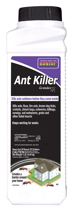 Ant Killer Granules, 1 Lb Bottle - Fast Acting Insect Control