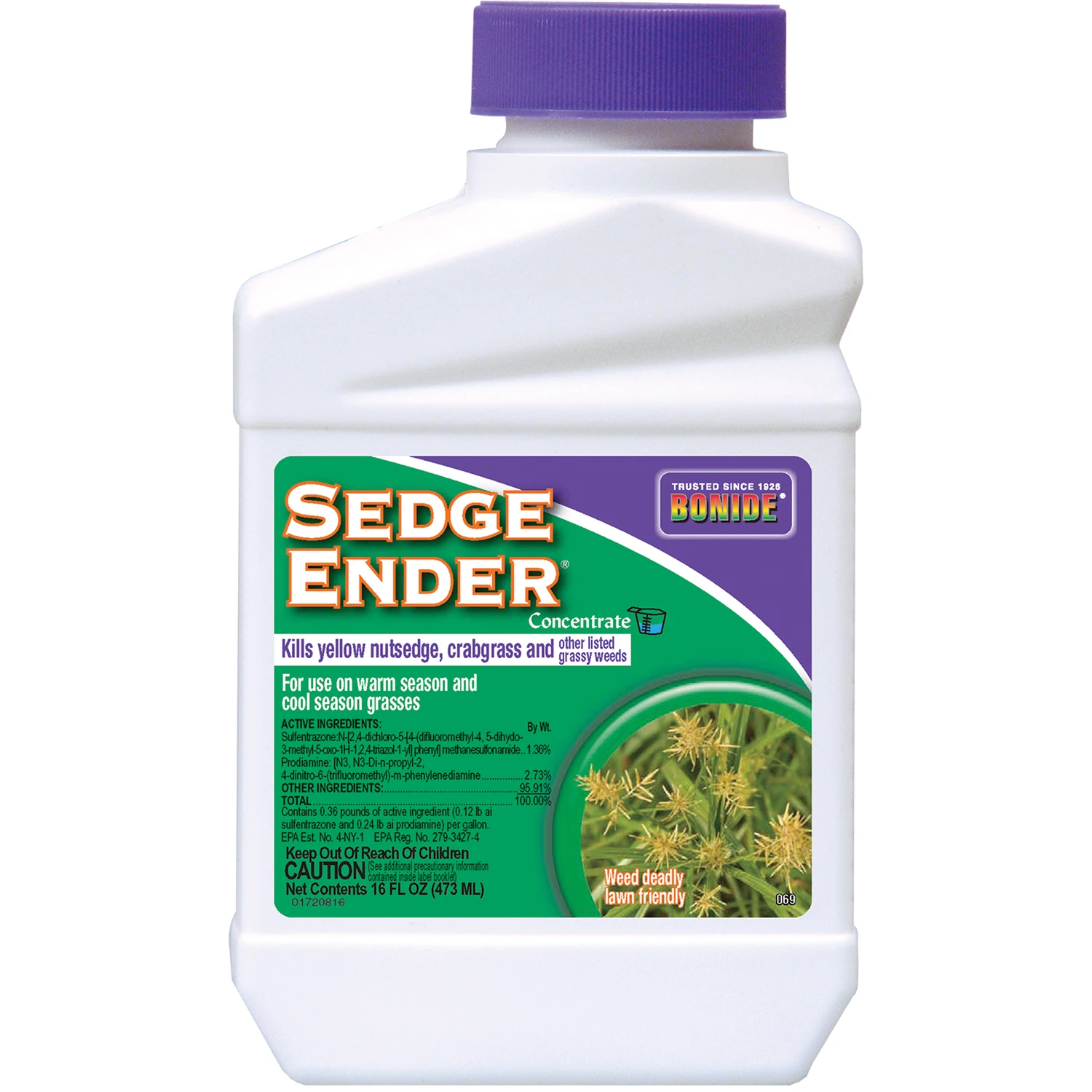 Sedge Ender Crabgrass & Nutsedge Killer, 16 oz.