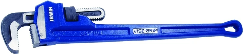 Vise-Grip Pipe Wrench, Cast Iron, 24-In.