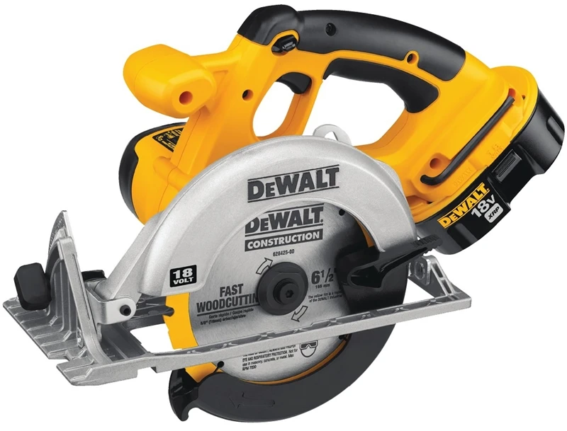 18-volt Nicd Cordless 6-1/2 In. Circular Saw Kit With Battery And Charger