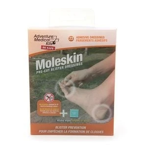 Moleskin Blister Dressings - 22 Pre-cut Adhesive Dressings