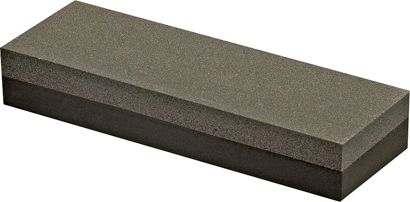 85455 8 Inch Crystolon Benchstone, Coarse/fine, Silicone Carbide Abrasive