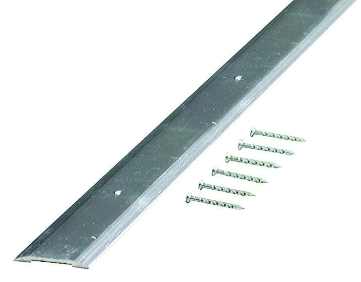 Building Products 1-1/4 In. X 3 Ft. Polished Aluminum Seam Binder Model 66019