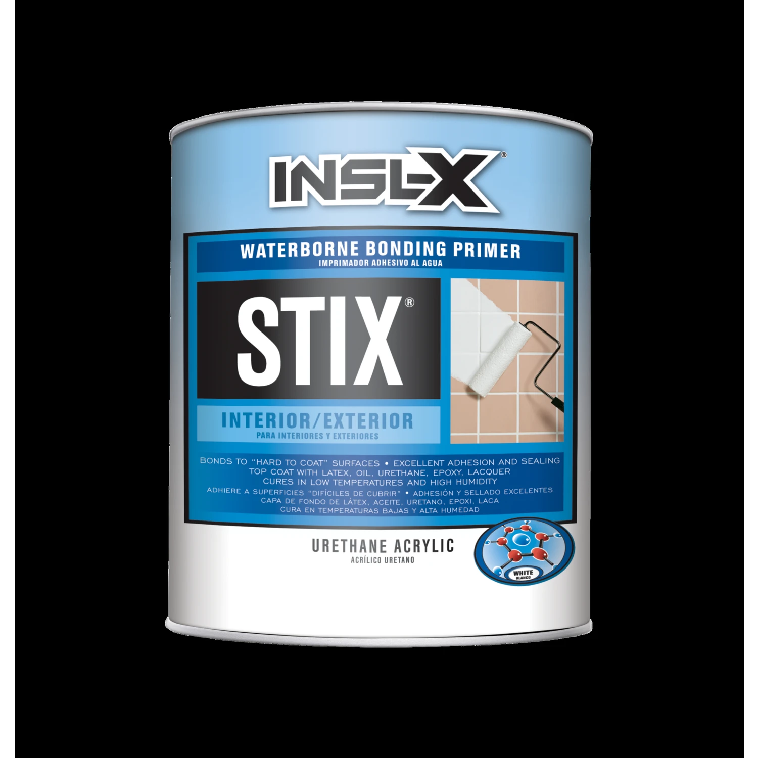 Stix Premier Waterborne Bonding Urethane Primer, White, Quart