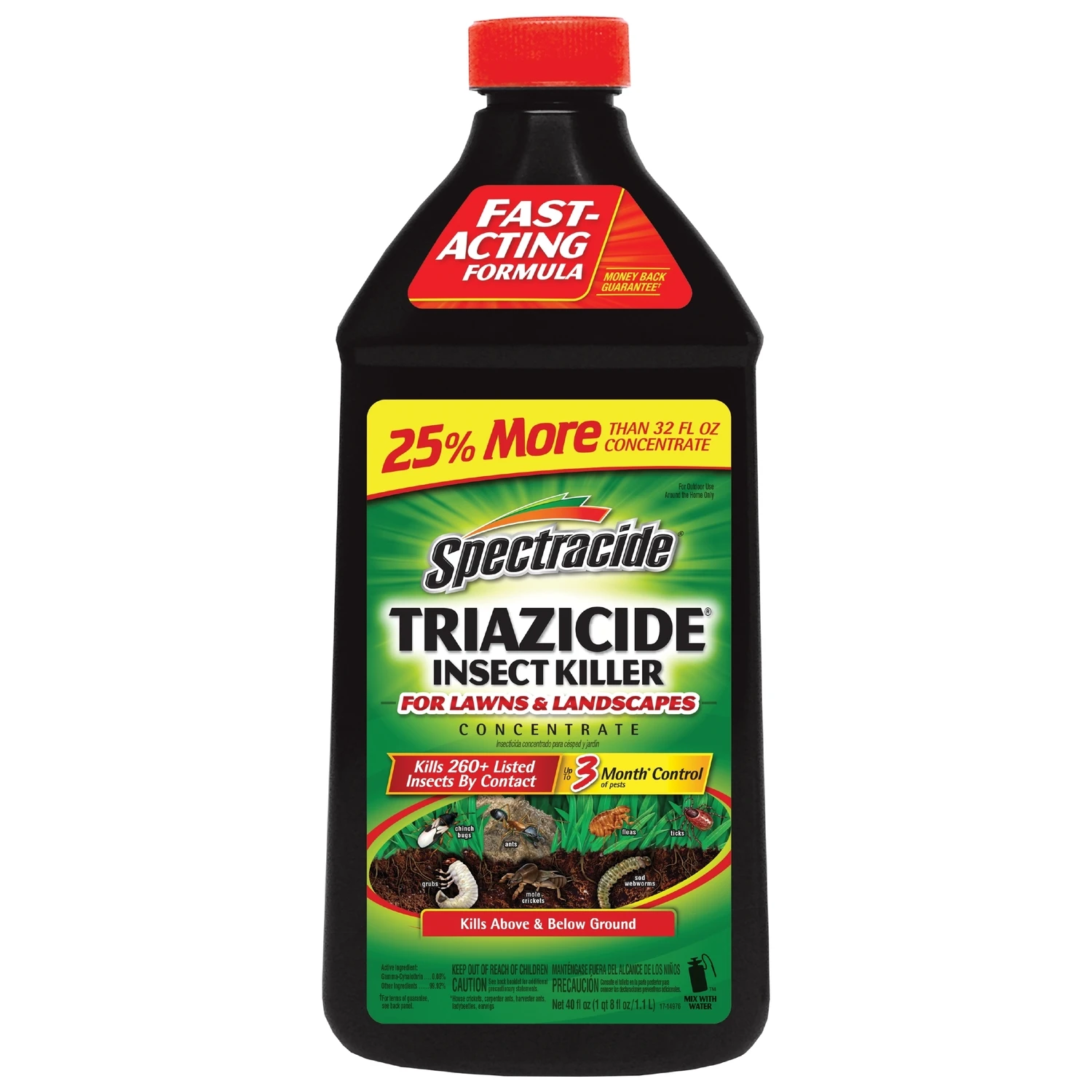 Triazicide Insect Killer For Lawns & Landscapes, 40-oz. Concentrate