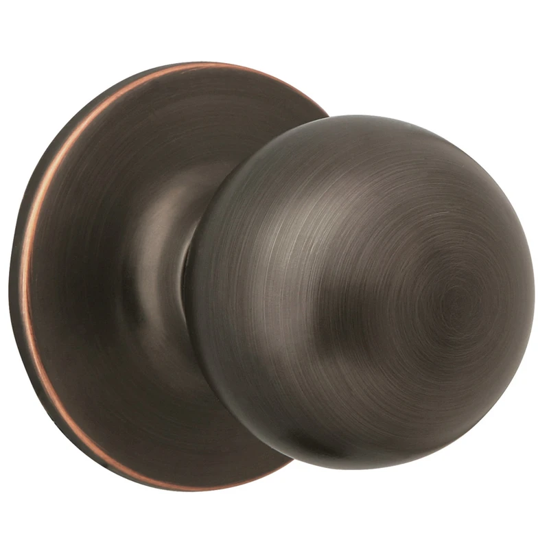 791616 Oil Rubbed Bronze Ball Dummy Door Knob For Left Or Right Handed Doors
