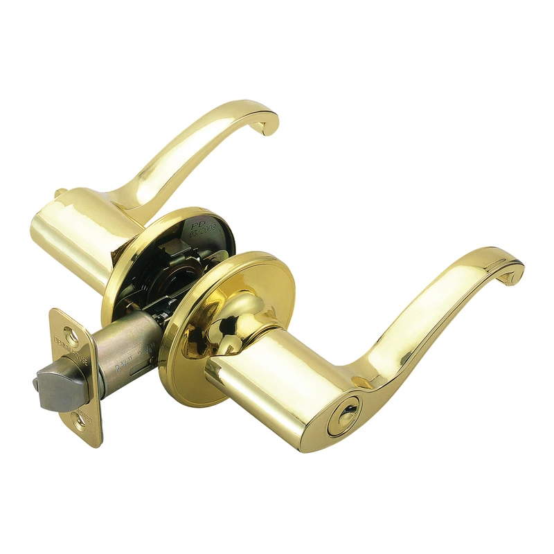 Scroll 2-way Latch Entry Door Handle, Antique Nickel Finish, Model 784892