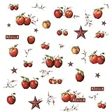 Country Apples Peel & Stick Wall Decals - 40-piece Set
