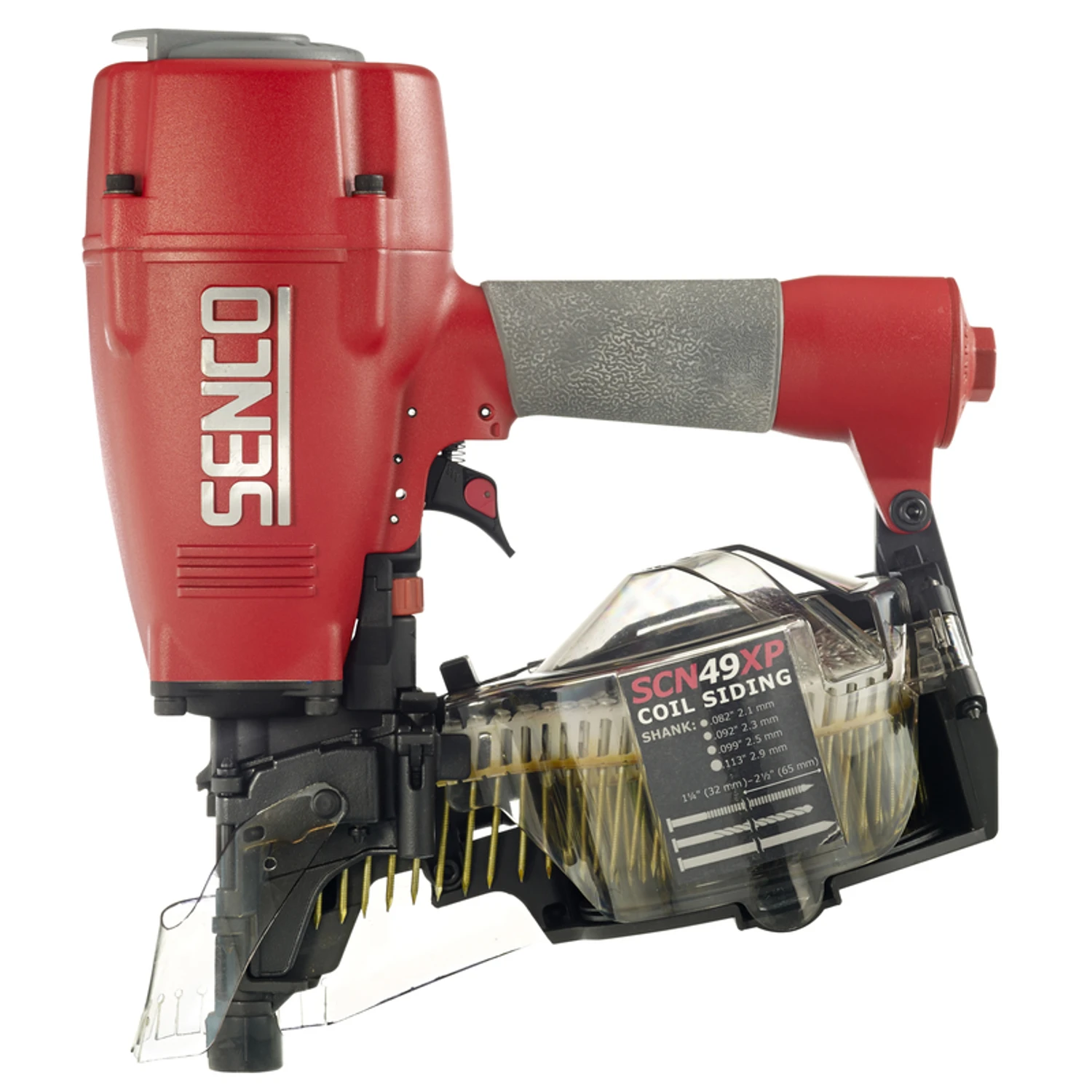 Scn49xp 15 Degree Coil Siding Nailer, 250-375 Magazine Capacity