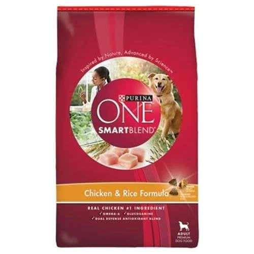One Smartblend Chicken & Rice Formula Dry Dog Food, 31.1 Lb, Model 14939