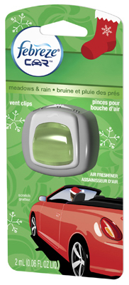 Meadows & Rain Car Vent Clip Air Freshener - 0.06 Oz