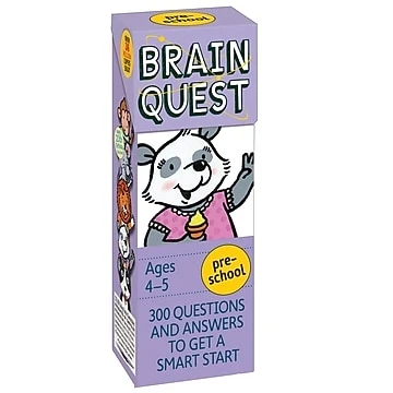 Brain Quest Preschool, Revised 4th Edition: 300 Questions And Answers For Early Learning