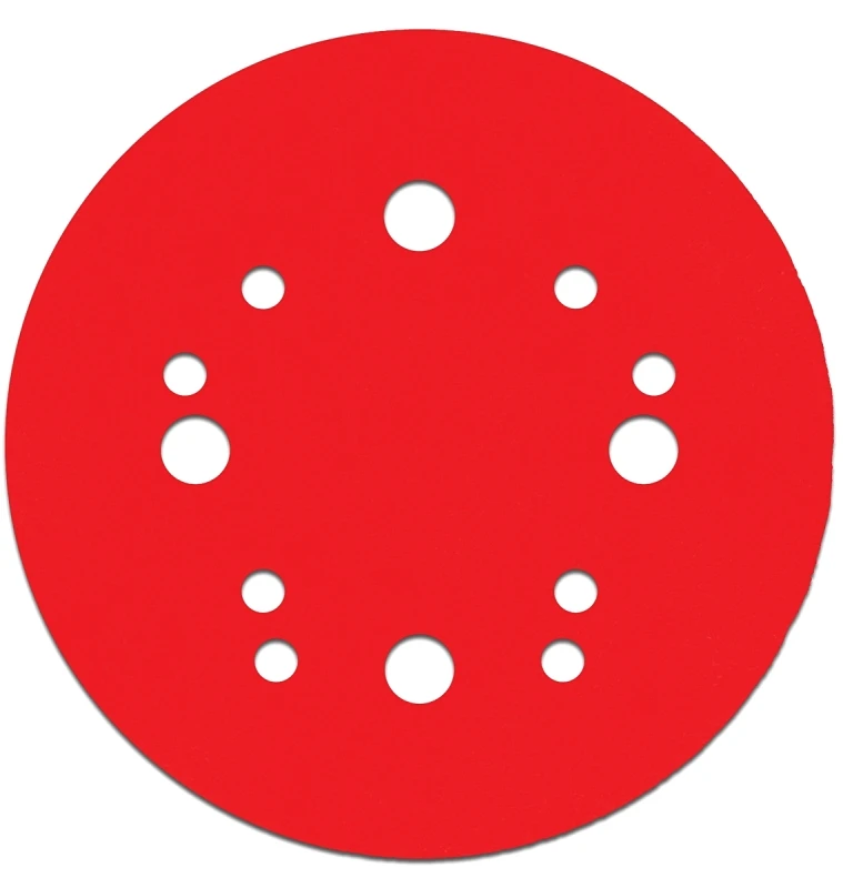 Diablo DCD050150H50G Sanding Disc, 5 in Dia, Coated, Grain, 150 Grit, Very Fine, Ceramic Abrasive, Paper Backing