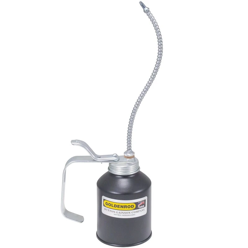 12 Oz. Flexible Spout Pump Oiler With Durable Steel Construction