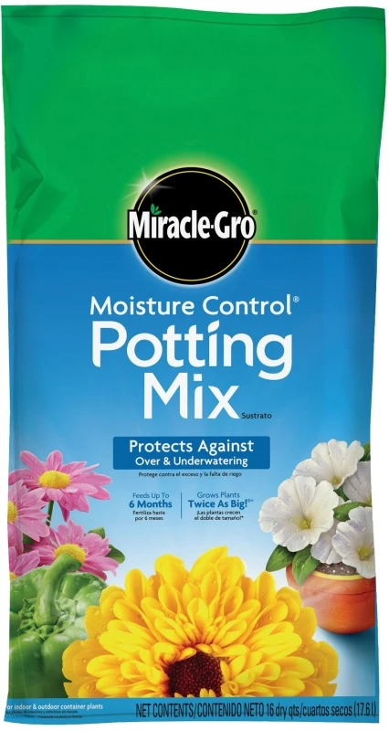 Moisture Control Potting Mix, 16-Qts.
