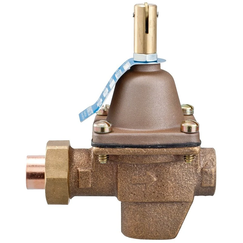 Sb1156f 1/2 In. High Capacity Water Feed Regulator, Bronze Body, 10-25 Psi
