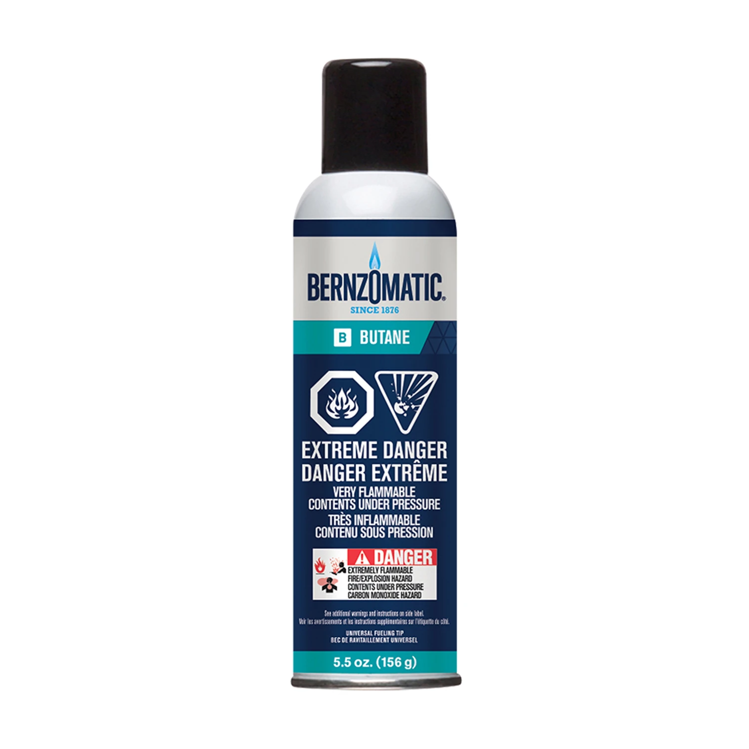 Bernzomatic 5.5 Oz Butane Fuel Cylinder For Soldering And Micro Torches