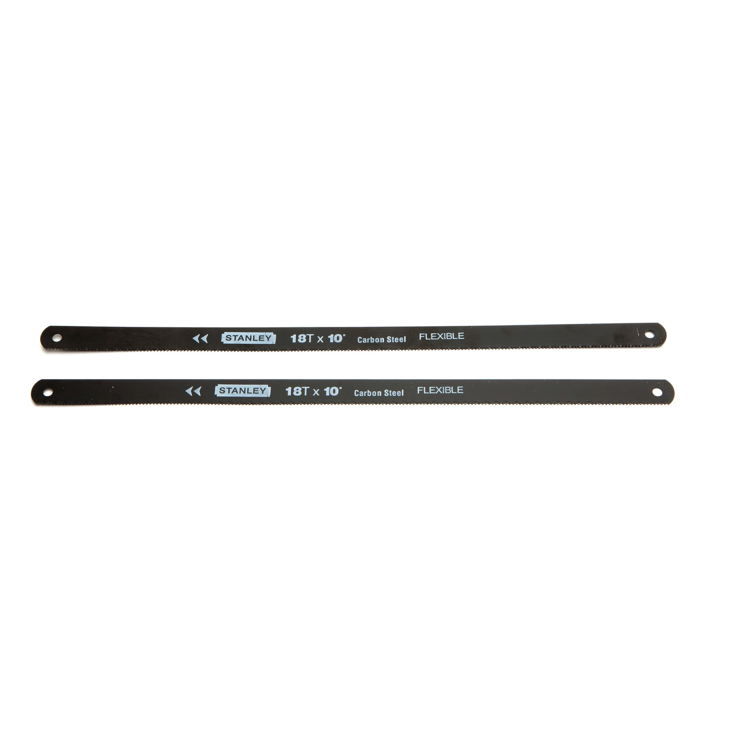 15-908a Hacksaw Blade, 10 In L, 18 Tpi, High Carbon Steel, 2 Pk