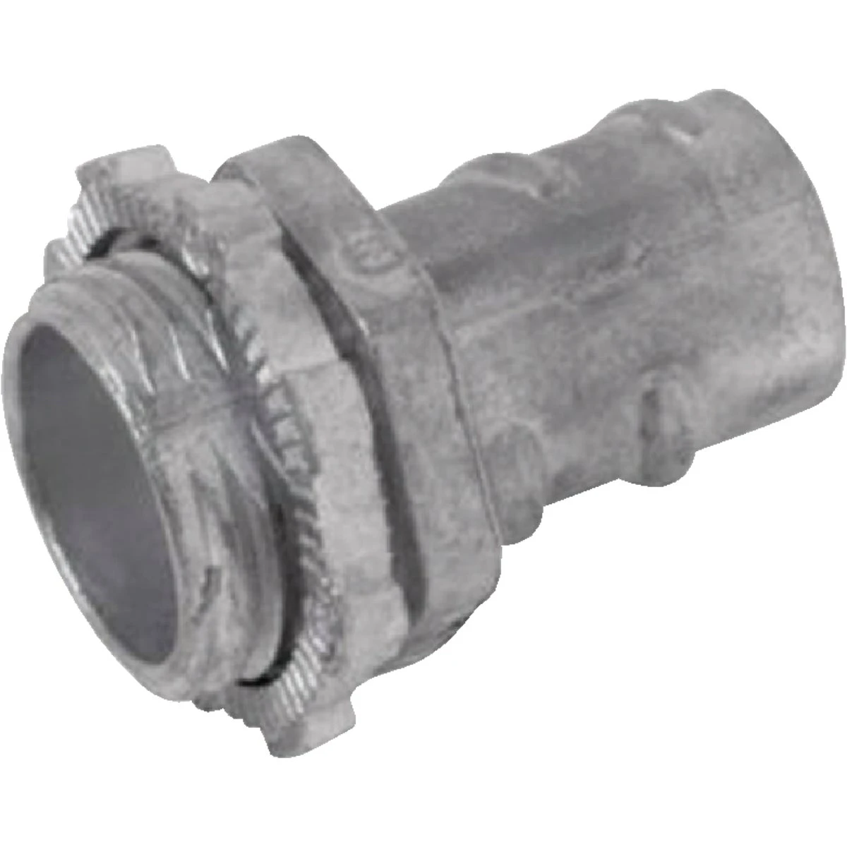 Halex 20440 Flex Conduit Connector, 1/2 in Screw-In, Zinc, 5/BAG