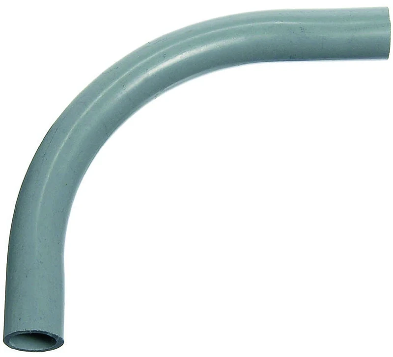 1 In. Schedule 40 90 Deg Pvc Elbow, Model Ua9afrctn, Ul Listed, Standard Radius