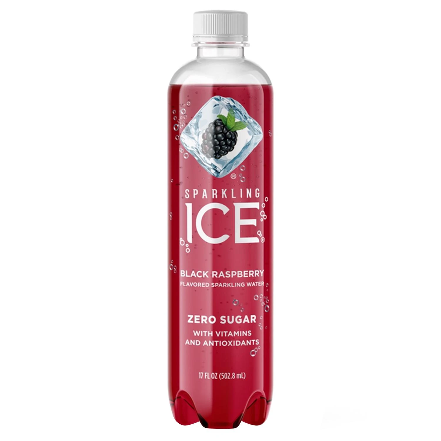 Black Raspberry Sparkling Water, 17 oz.