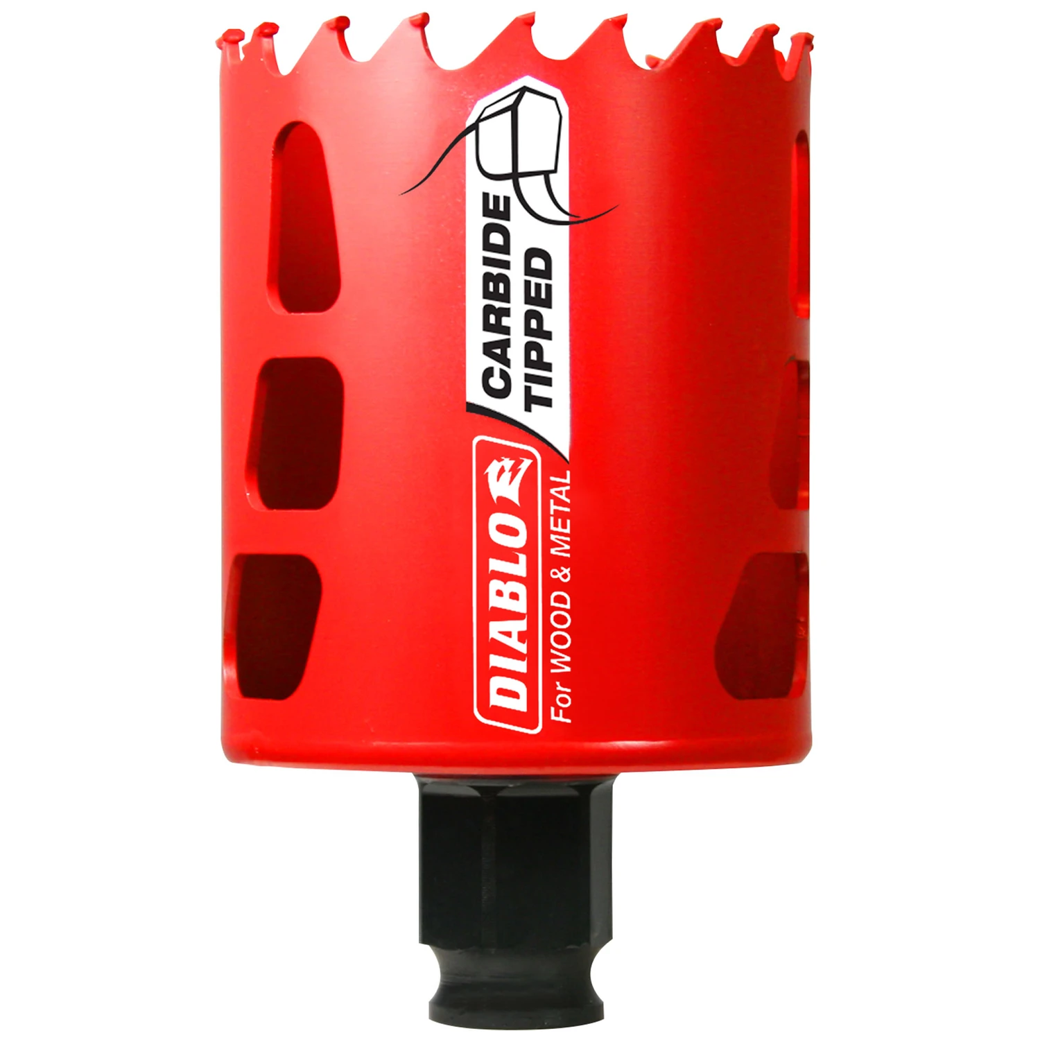Diablo DHS2250CT Carbide-Tipped Hole Saw, 2-1/4 In. Dia., 2-3/8 In. Depth