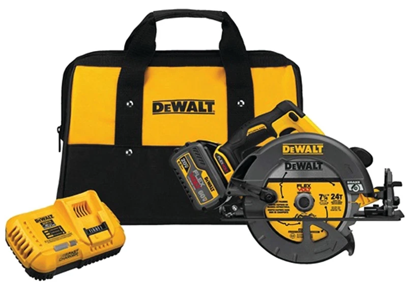 Flexvolt 60-volt Max Circular Saw Kit With Brushless Motor And 7.25-inch Blade