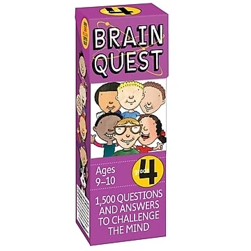 Brain Quest Grade 4, Revised 4th Edition: 1,500 Questions And Answers