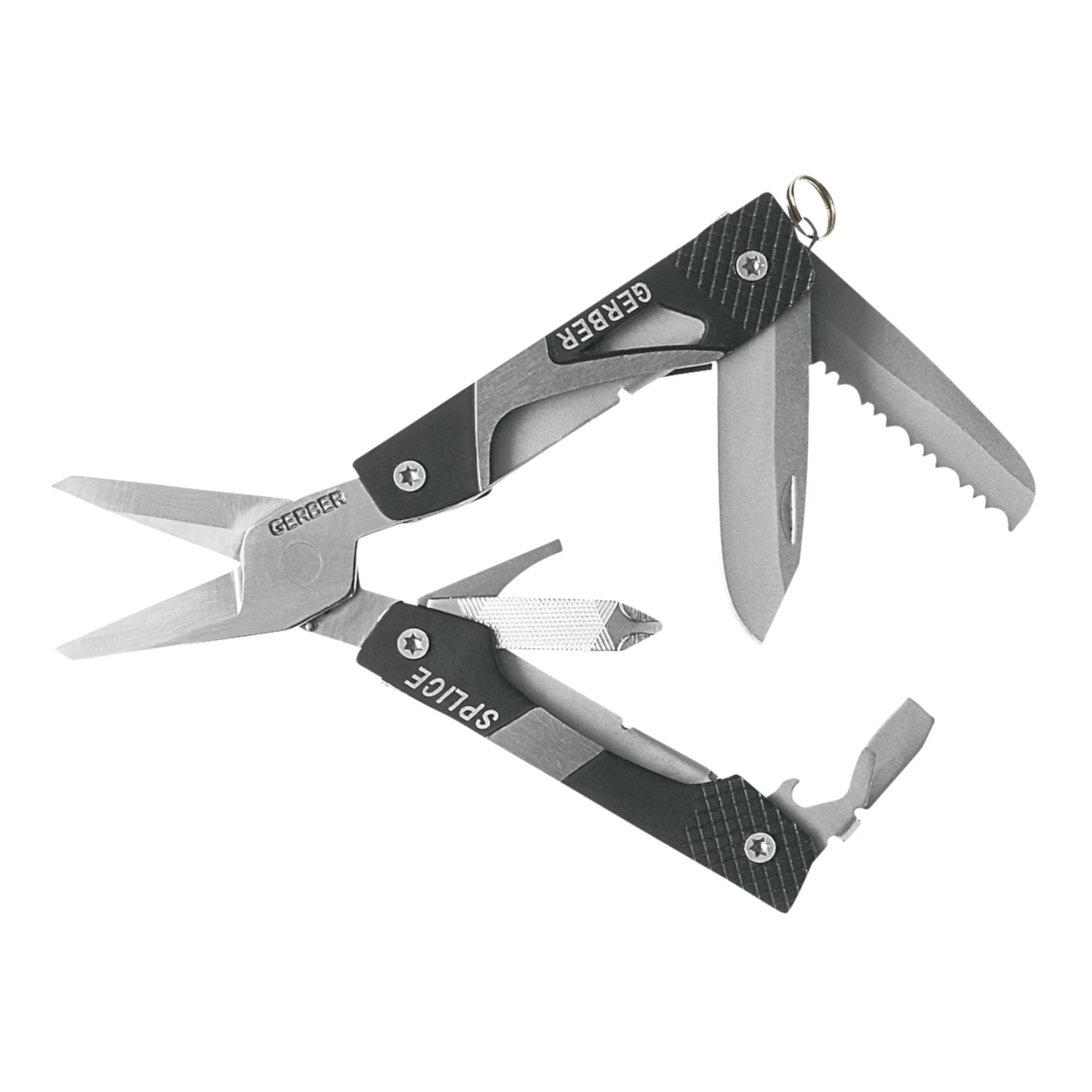 Splice Series 31-000013n Pocket Multi-tool With Scissors And 8 Components