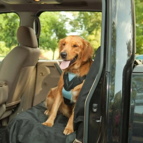 Auto Pet Safety Harness With Adjustable Tether For Dogs 25-50 Lbs - Medium